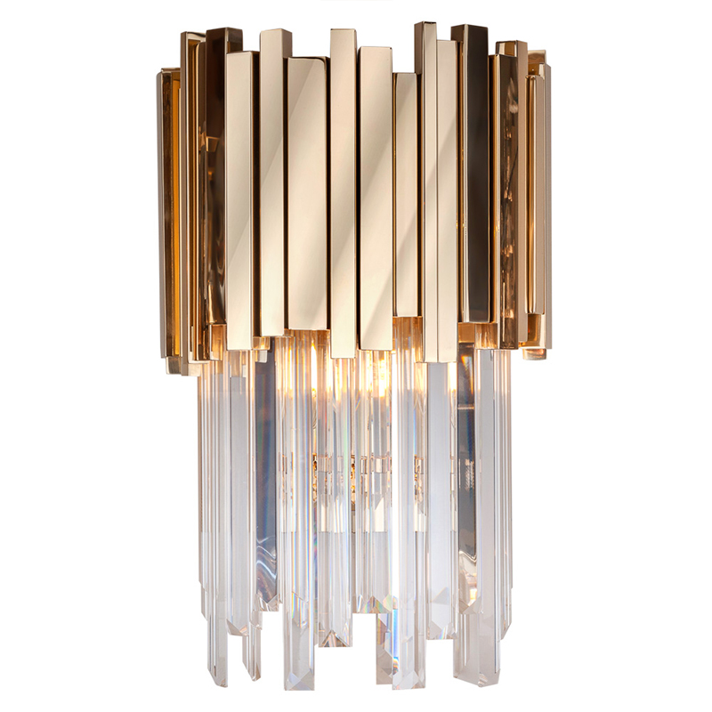 Бра Luxxu Modern Cascade Wall Lamp Gold 40 Золотой Прозрачное Стекло Бра Luxxu Modern Cascade Wall Lamp Gold 40 Золотой Прозрачное Стекло в Волгограде | Loft Concept