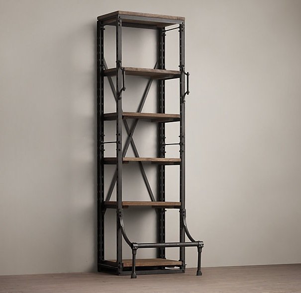 Стеллаж Vintage Iron Stella Стеллаж Vintage Iron Stella в Волгограде | Loft Concept