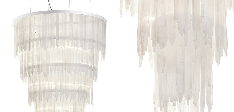 Люстра LAMP SELENITE ROUND chromium 80 Люстра LAMP SELENITE ROUND chromium 80 - Loft-Concept в Волгограде