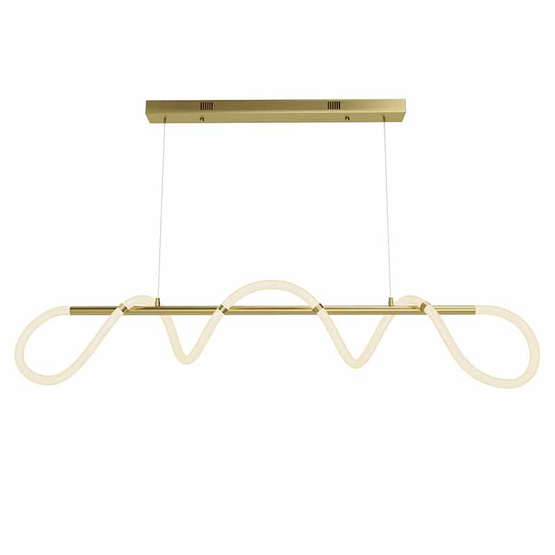 Люстра Luke Lampco Tracer Chandelier Gold Line Белый Золотой Люстра Luke Lampco Tracer Chandelier Gold Line Белый Золотой в Волгограде | Loft Concept