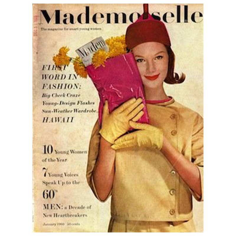 Постер Mademoiselle Cover 1960 January Постер Mademoiselle Cover 1960 January в Волгограде | Loft Concept