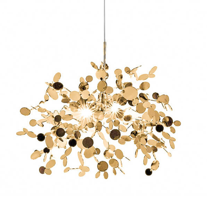 Люстра Terzani Argent Suspension Gold Pendant Lamp 40 Золотой Люстра Terzani Argent Suspension Gold Pendant Lamp 40 Золотой в Волгограде | Loft Concept