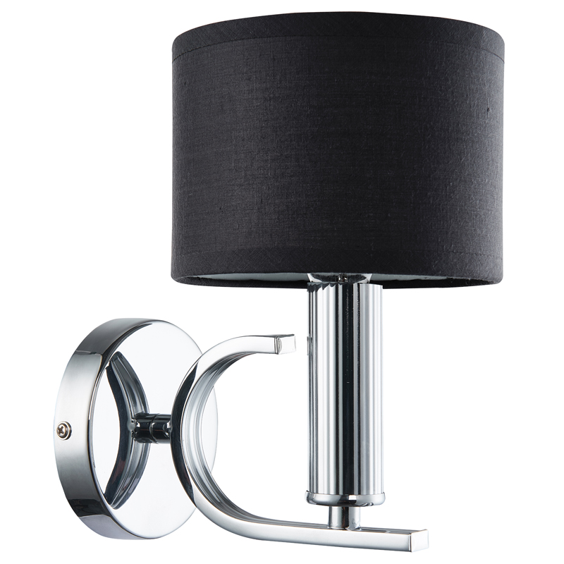 Бра Yvette Sconce Хром Черный Прозрачный Бра Yvette Sconce Хром Черный Прозрачный в Волгограде | Loft Concept