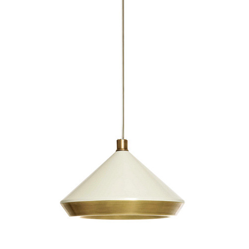 Подвесной светильник Bert Frank SHEAR Pendant белый Белый Золотой Подвесной светильник Bert Frank SHEAR Pendant белый Белый Золотой в Волгограде | Loft Concept
