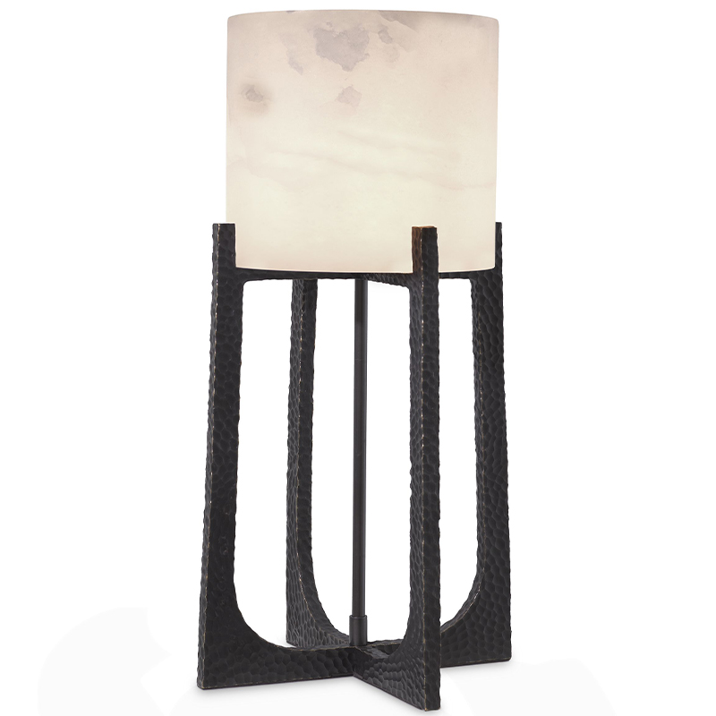 Настольная лампа Eichholtz Table Lamp Frazer S Белый Черный Темная бронза Настольная лампа Eichholtz Table Lamp Frazer S Белый Черный Темная бронза в Волгограде | Loft Concept