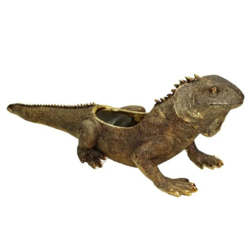 Кашпо Игуана Lizard Vase Бронза Кашпо Игуана Lizard Vase Бронза в Волгограде | Loft Concept