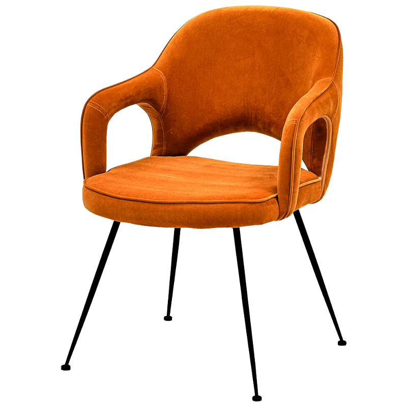 Стул Taube Stool Orange Оранжевый Черный Стул Taube Stool Orange Оранжевый Черный в Волгограде | Loft Concept