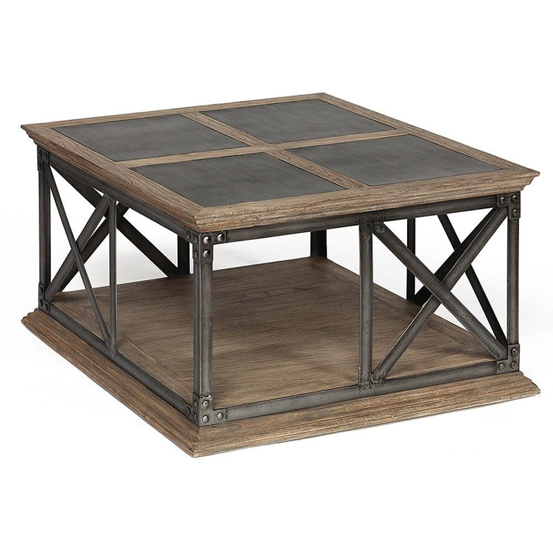 Журнальный стол Provence Jacob Table Темный дуб Журнальный стол Provence Jacob Table Темный дуб в Волгограде | Loft Concept