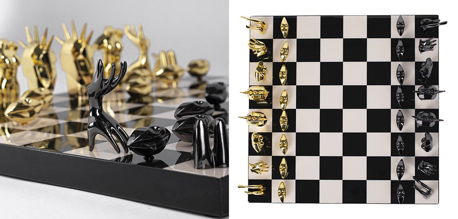 Шахматы Kelly Wearstler Dichotomy Chess Set Шахматы Kelly Wearstler Dichotomy Chess Set - Loft-Concept в Волгограде