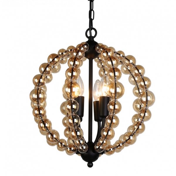Люстра Amber Bamboo Pendant Черный Янтарь (Amber) Люстра Amber Bamboo Pendant Черный Янтарь (Amber) в Волгограде | Loft Concept