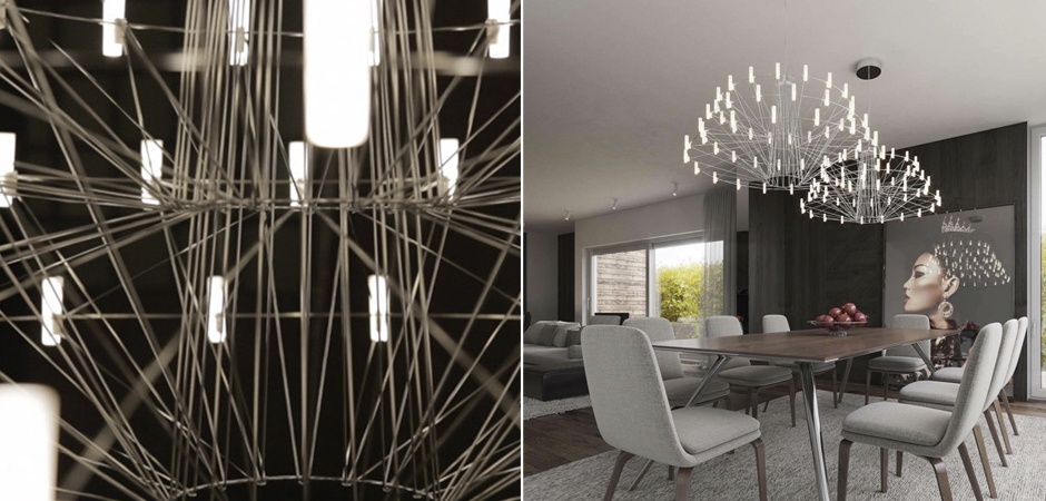 Люстра Moooi Coppelia Nickel Люстра Moooi Coppelia Nickel - Loft-Concept в Волгограде