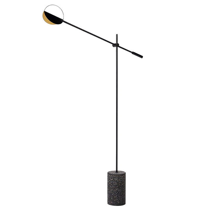 Торшер BOLIA LEAVES PENDANT black Черный Латунь Торшер BOLIA LEAVES PENDANT black Черный Латунь в Волгограде | Loft Concept