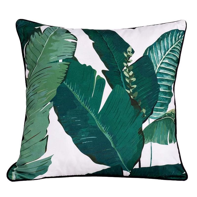 Подушка Tropical Leaves Зеленый Подушка Tropical Leaves Зеленый в Волгограде | Loft Concept