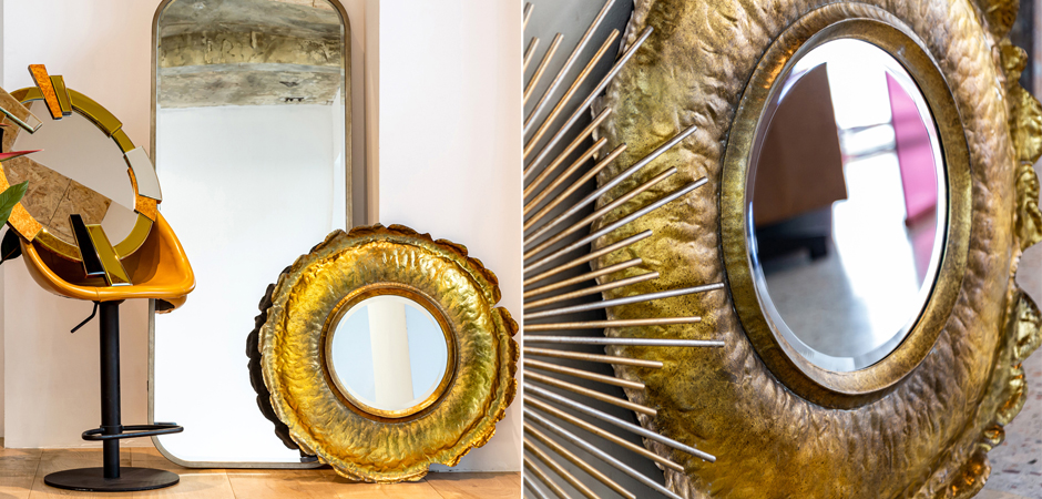 Зеркало Chlodio Golden Petals Mirror Зеркало Chlodio Golden Petals Mirror - Loft-Concept в Волгограде