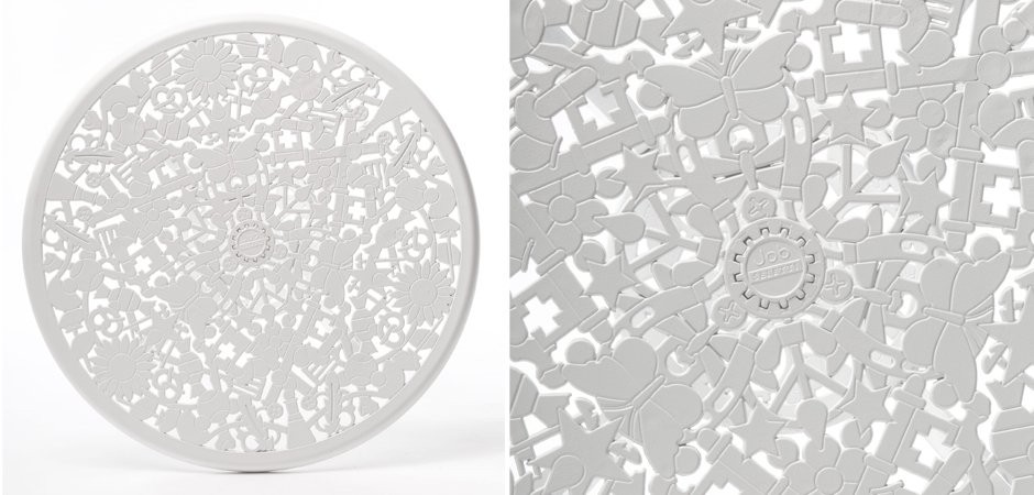 Обеденный стол Seletti Industry Collection ALUMINIUM TABLE – WHITE Обеденный стол Seletti Industry Collection ALUMINIUM TABLE – WHITE - Loft-Concept в Волгограде