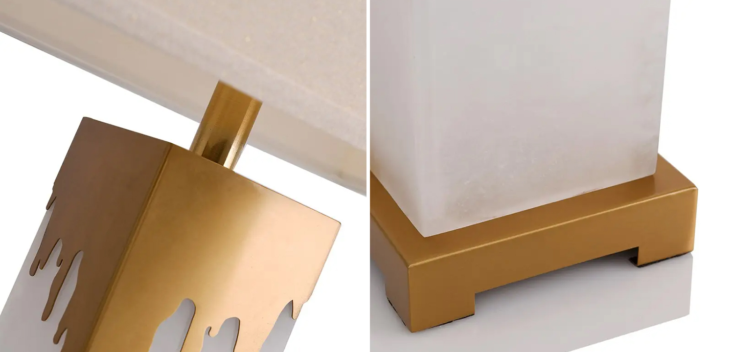 Декоративная настольная лампа Golden Stream Stone L - фото