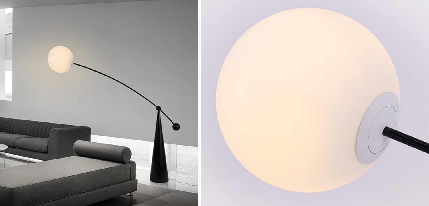 Торшер Opal LED Surface Floor Light - фото