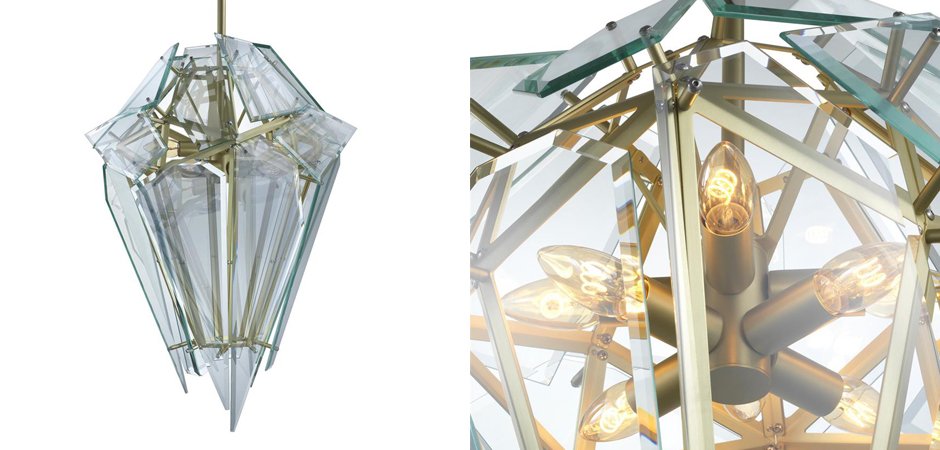 Люстра Chandelier Shard gold Люстра Chandelier Shard gold - Loft-Concept в Волгограде