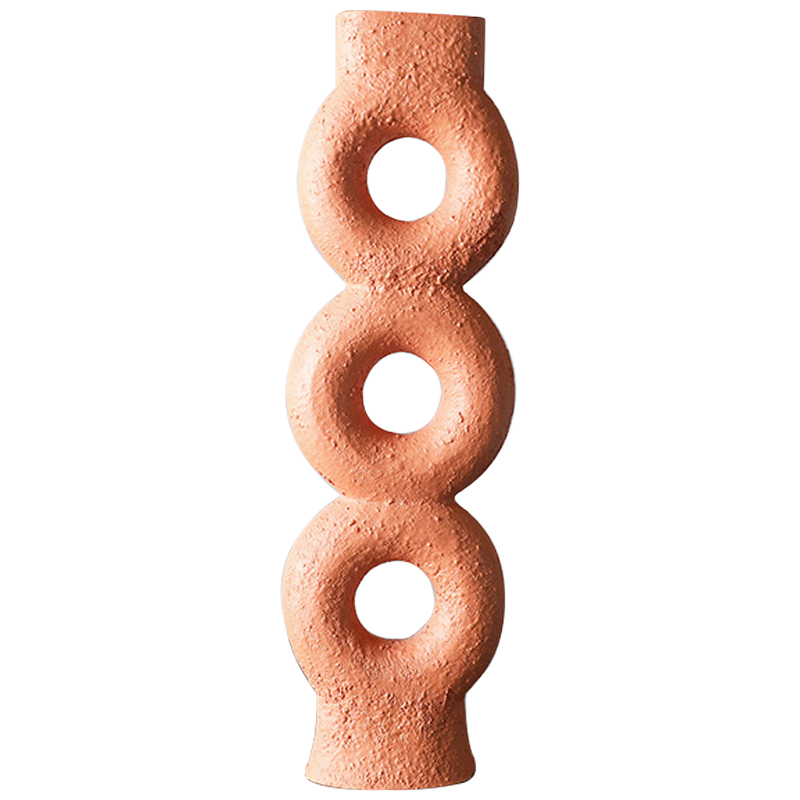 Ваза Sculpted Ceramic Vase by Faina Коричневый Ваза Sculpted Ceramic Vase by Faina Коричневый в Волгограде | Loft Concept