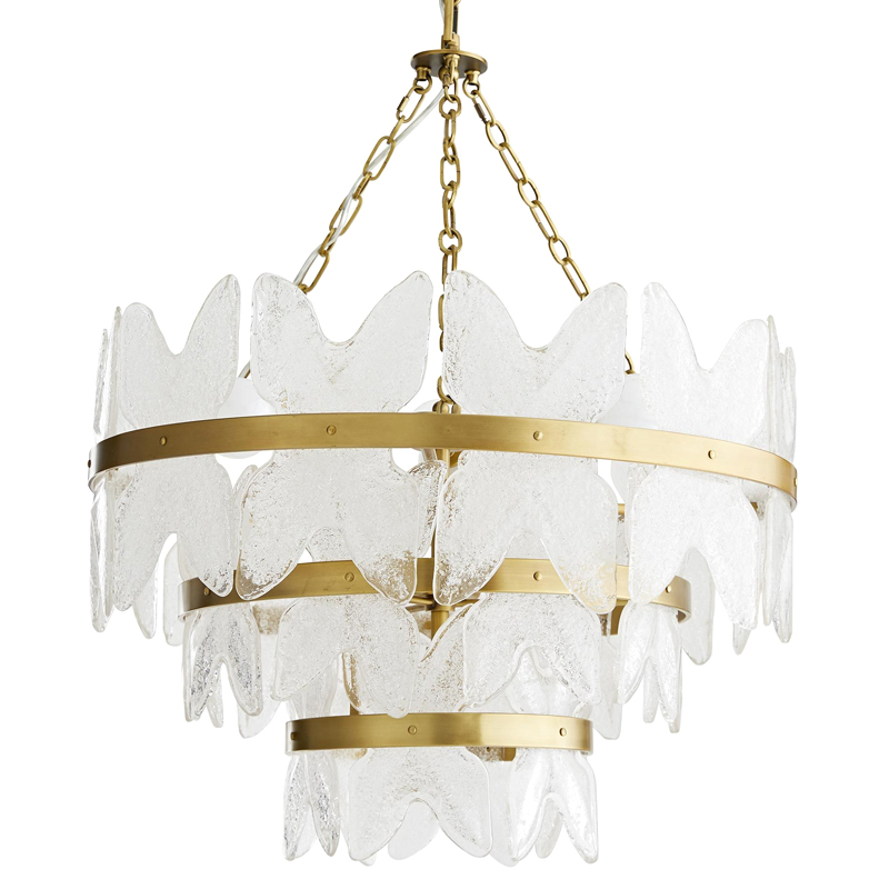 Люстра Arteriors MILLIE CHANDELIER Золотой Прозрачный Люстра Arteriors MILLIE CHANDELIER Золотой Прозрачный в Волгограде | Loft Concept