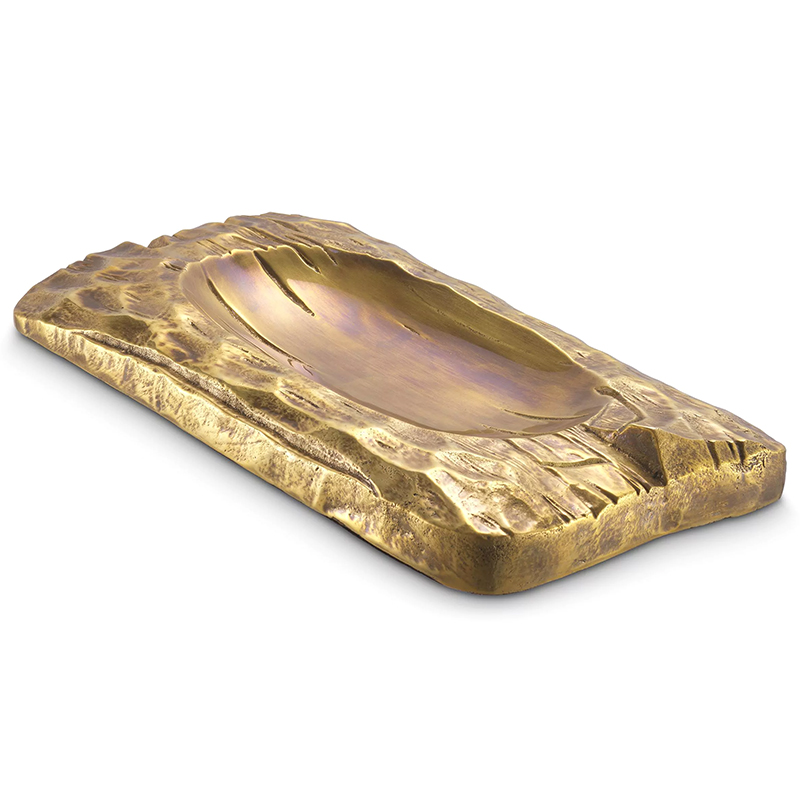 Поднос Eichholtz Tray Chiasso Brass Латунь Античная полированная Поднос Eichholtz Tray Chiasso Brass Латунь Античная полированная в Волгограде | Loft Concept
