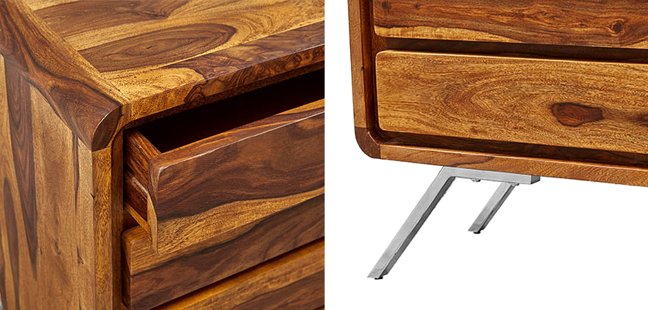 Комод деревянный на металлических ножках Liam Wood Commode Комод деревянный на металлических ножках Liam Wood Commode - Loft-Concept в Волгограде