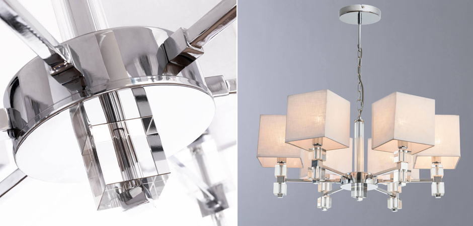Люстра Tradonico Chandelier Chromium Люстра Tradonico Chandelier Chromium - Loft-Concept в Волгограде