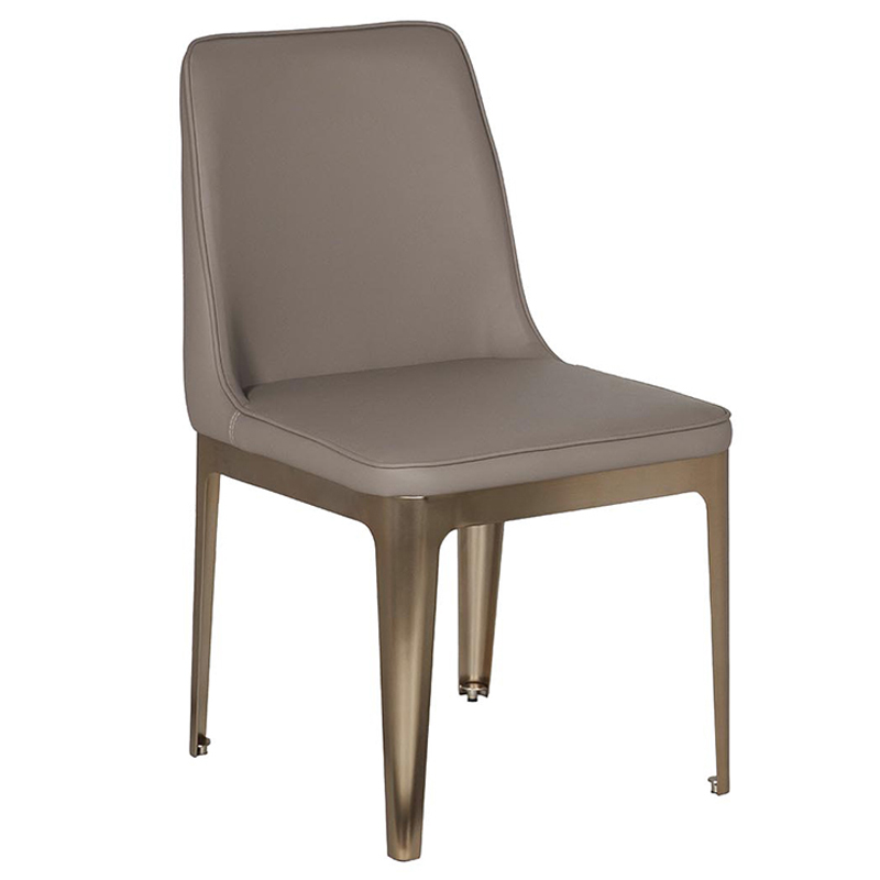 Стул Vohaul Chair light gray Светло-серый Медь Стул Vohaul Chair light gray Светло-серый Медь в Волгограде | Loft Concept