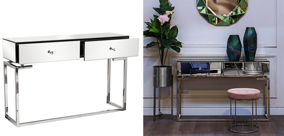 Консоль Transparent Mirror Console Консоль Transparent Mirror Console - Loft-Concept в Волгограде