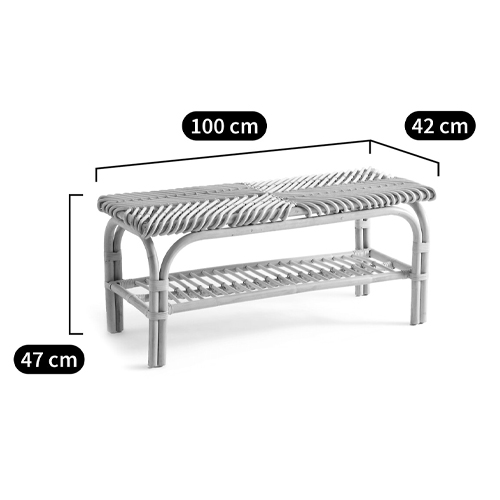 Скамья из ротанга Saveria Rattan Bench Скамья из ротанга Saveria Rattan Bench в Волгограде
