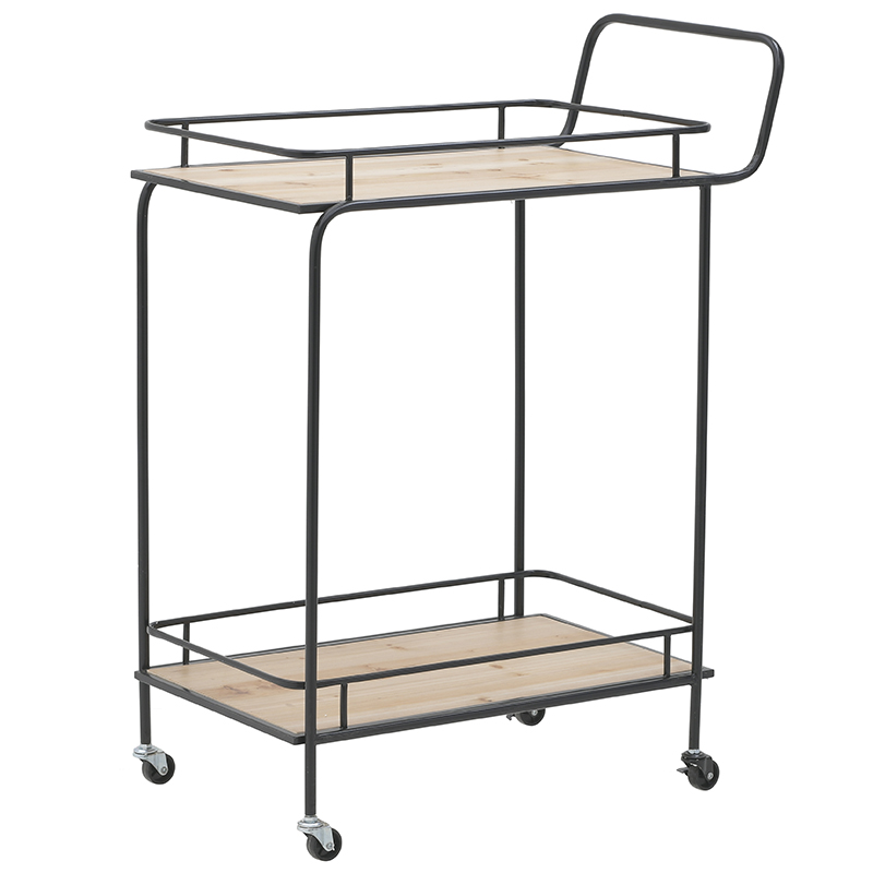 Стол для сервировки Weston Serving Table Черный Древесина Стол для сервировки Weston Serving Table Черный Древесина в Волгограде | Loft Concept