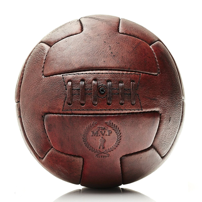 Футбольный Мяч из коричневой Кожи RETRO HERITAGE BROWN LEATHER T SOCCER BALL Коричневый винтаж Футбольный Мяч из коричневой Кожи RETRO HERITAGE BROWN LEATHER T SOCCER BALL Коричневый винтаж в Волгограде | Loft Concept