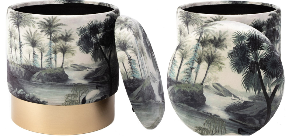 Пуф PUF Jungle Print river&tree small Пуф PUF Jungle Print river&tree small - Loft-Concept в Волгограде