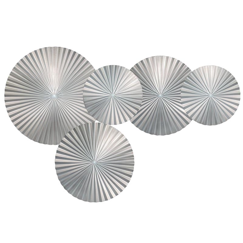Арт-объект Apollo Silver Wall Plaque Disc 5 Серебряный Арт-объект Apollo Silver Wall Plaque Disc 5 Серебряный в Волгограде | Loft Concept