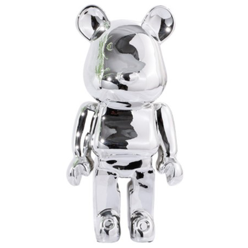 Статуэтка Bearbrick Silver Серебряный в Волгограде | Loft Concept 