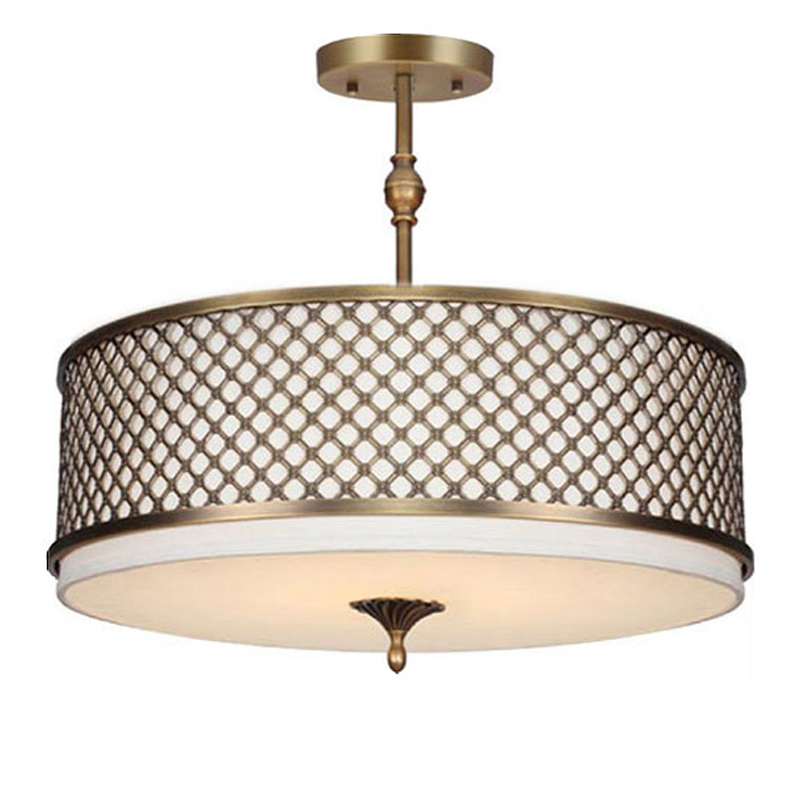 Люстра Kahir Classic Chandelier Латунь Белый Люстра Kahir Classic Chandelier Латунь Белый в Волгограде | Loft Concept