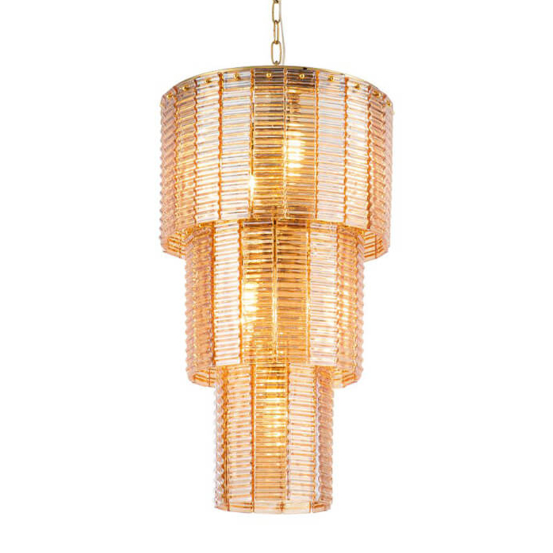 Люстра Branwen Amber Chandelier 41 Янтарный Золотой Люстра Branwen Amber Chandelier 41 Янтарный Золотой в Волгограде | Loft Concept
