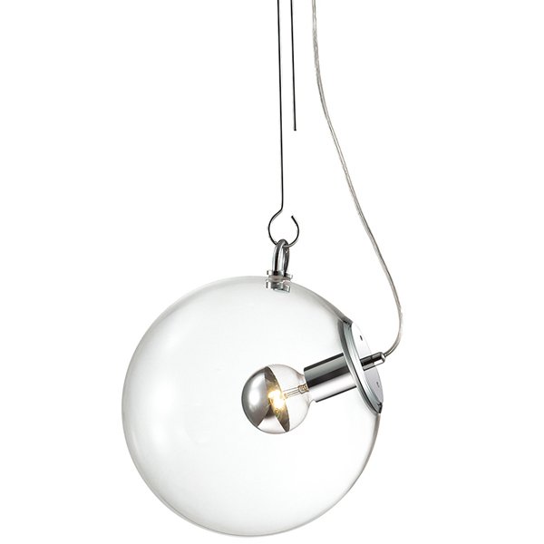 Подвесной светильник Miconos Pendant Хром Прозрачный Подвесной светильник Miconos Pendant Хром Прозрачный в Волгограде | Loft Concept