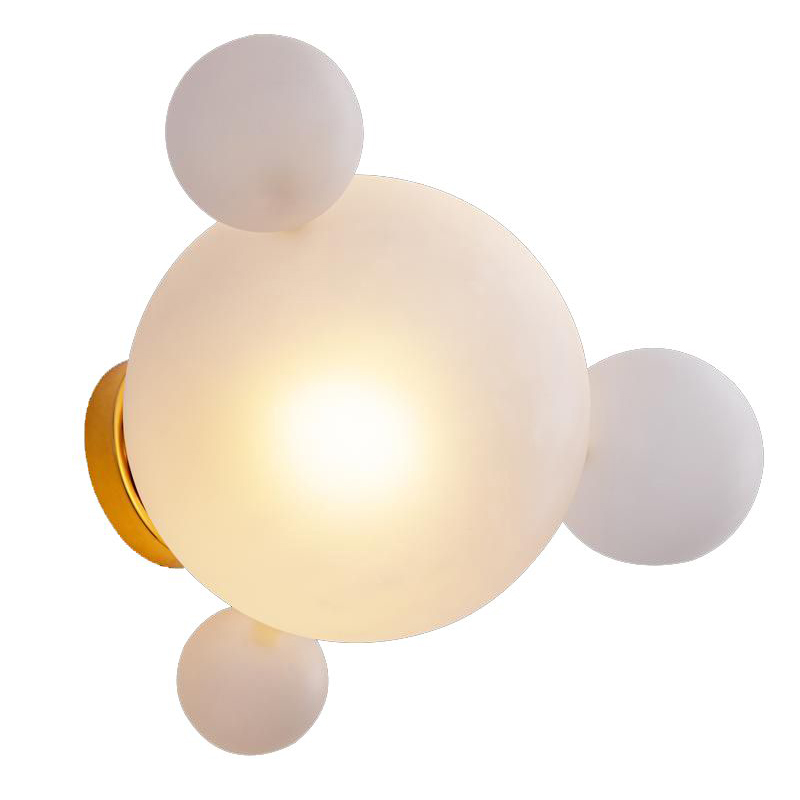 Бра Giopato & Coombes Bolle Wall 04 Bubbles white Белый Золотой Бра Giopato & Coombes Bolle Wall 04 Bubbles white Белый Золотой в Волгограде | Loft Concept