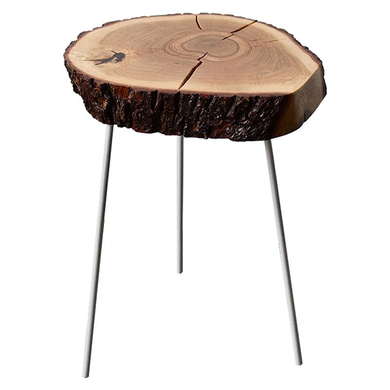 Приставной стол Grant Industrial Metal Rust Side Table Светлый дуб Коричневый Черный Приставной стол Grant Industrial Metal Rust Side Table Светлый дуб Коричневый Черный в Волгограде | Loft Concept