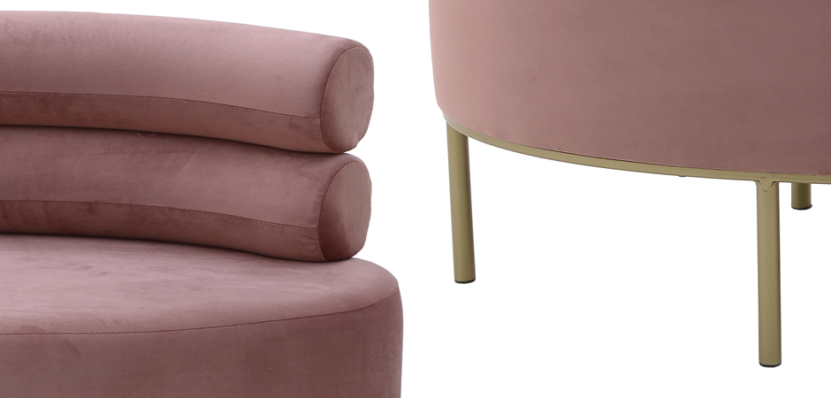 Кушетка Fening Lounge Pink Кушетка Fening Lounge Pink - Loft-Concept в Волгограде