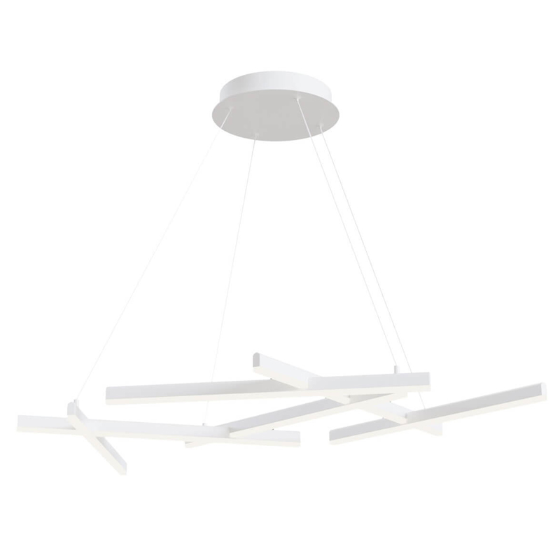 Люстра Smeragde Light Chandelier white Белый Люстра Smeragde Light Chandelier white Белый в Волгограде | Loft Concept