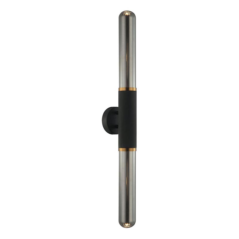 Бра Grover Black Grey Wall Lamp Серый Черный Глянцевое золото Бра Grover Black Grey Wall Lamp Серый Черный Глянцевое золото в Волгограде | Loft Concept