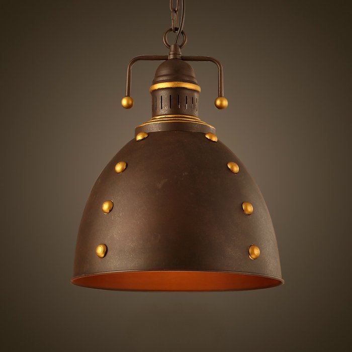 Подвесной светильник Stout Helmet #1 Коричневый Подвесной светильник Stout Helmet #1 Коричневый в Волгограде | Loft Concept
