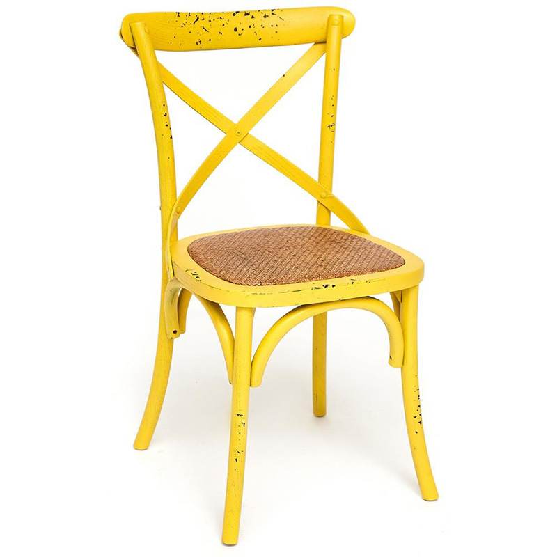 Стул Chaise Provence en Bois Jaune жёлтый Желтый Бежевый Стул Chaise Provence en Bois Jaune жёлтый Желтый Бежевый в Волгограде | Loft Concept