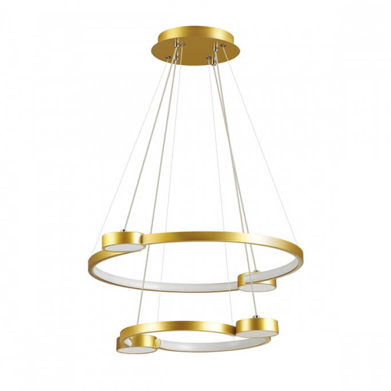 Люстра Lerida Round Золотая Золотой Люстра Lerida Round Золотая Золотой в Волгограде | Loft Concept
