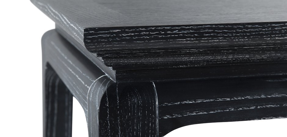 Приставной стол Black Curved Приставной стол Black Curved - Loft-Concept в Волгограде