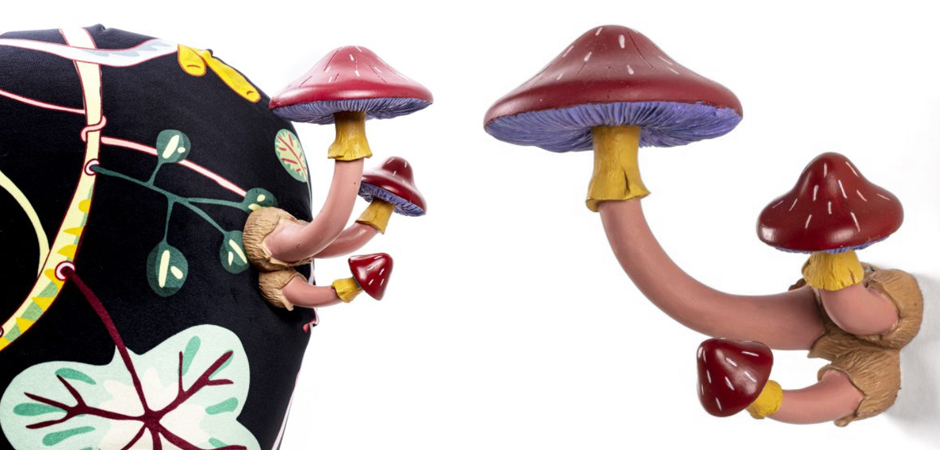 Аксессуар Seletti Hangers Mushroom Coloured Аксессуар Seletti Hangers Mushroom Coloured - Loft-Concept в Волгограде