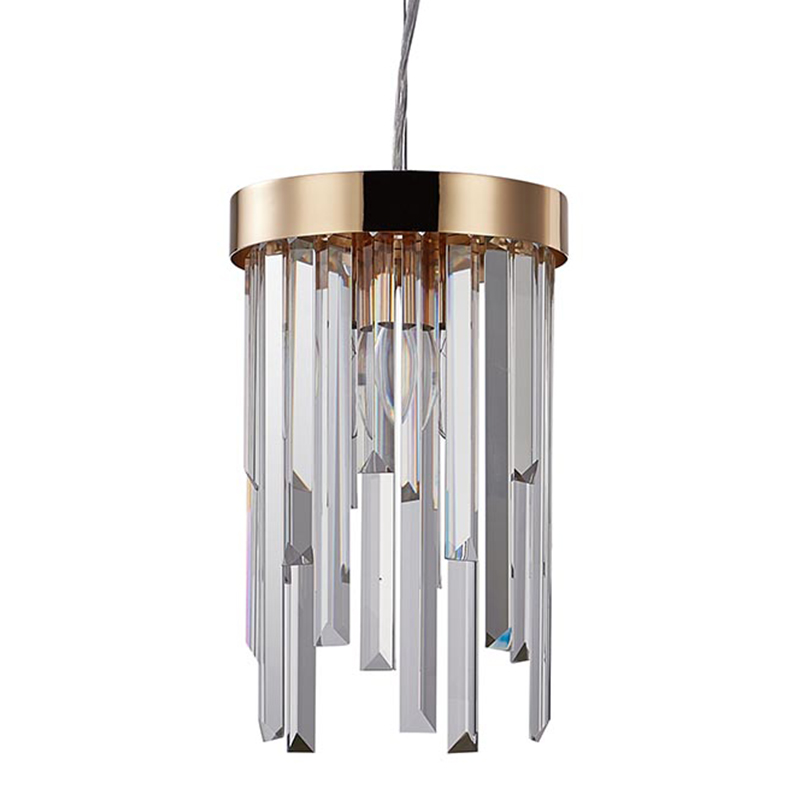 Подвесной светильник Bennett Pendant Lamp Золотой Прозрачный Подвесной светильник Bennett Pendant Lamp Золотой Прозрачный в Волгограде | Loft Concept