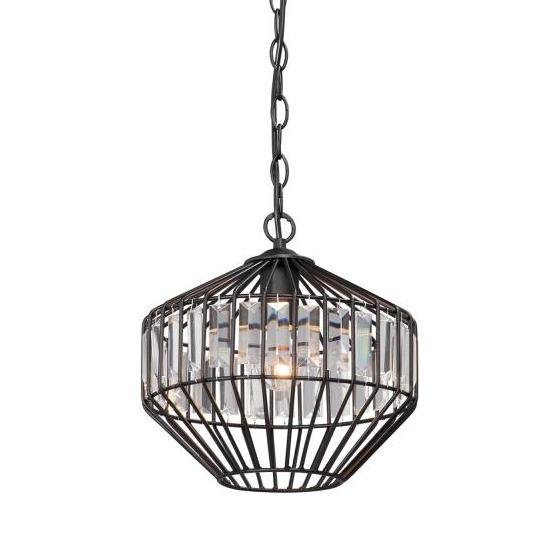 Люстра Glass Plate Pendant #6 Black Черный Люстра Glass Plate Pendant #6 Black Черный в Волгограде | Loft Concept
